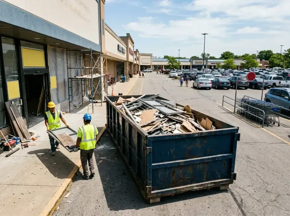 retail-store-renovation-debris-003 — frequently asked questions, Roll-off Dumpster Rentals in Midlothian, TX